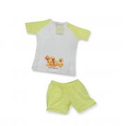 Pigiama Donna Anne Geddes Corto Estivo Bunnies Sotto Costo Puro Cotone