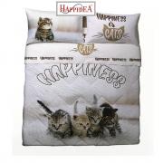 Trapunta Singola Happidea Piumone Happidea Happyness Gatti