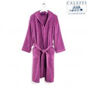 Accappatoio Caleffi Spugna Da 400 Grammi Minorca Conformato Over Size Azalea