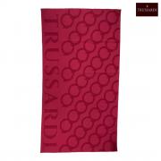 Telo Spiaggia Mare Trussardi Infinite Circle Red Rosso cm 95x180
