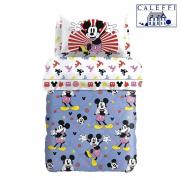 Trapunta Topolino Caleffi Mickey Fantasy Singola Esterno Cotone Topolino
