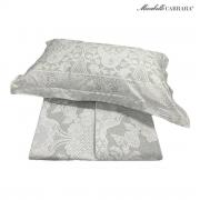 Lenzuola Copriletto Mirabello Matrimoniale Lenzuolo Bruges Grigio In Percalle
