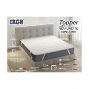 Topper Matrimoniale Irge Con Elastici Traspirante Cm 170x200