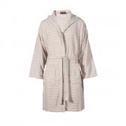 Accappatoio Spugna Con Cappuccio Carrara Articolo Murano Sabbia