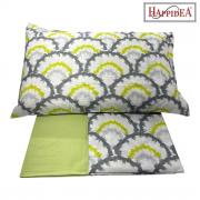 Lenzuola Happidea Lenzuola Singola Chlamis Verde Made In Italia