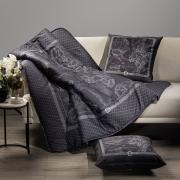 Plaid In Raso Di Cotone Geo Night Cm. 130X170 Unica Alviero Martini 1A Classe